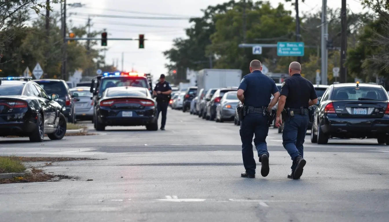 AI-generated illustration for: Jacksonville officer strikes 16-year-old in face during McDo