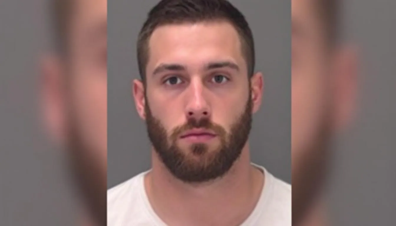 AI-generated illustration for: FSU kicker Conor McAneney arrested in Fort Lauderdale on bat