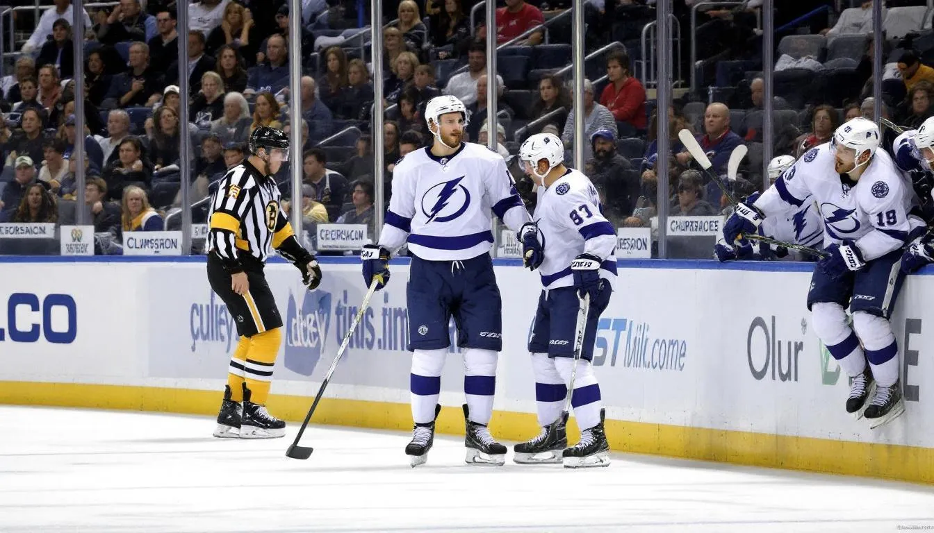 AI-generated illustration for: Lightning clinch ninth straight playoff berth with 3-1 win o