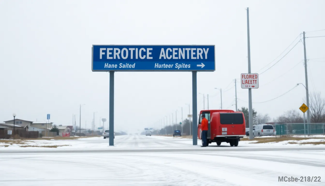 AI-generated illustration for: Florida faces final freeze warnings as Arctic front brings 3