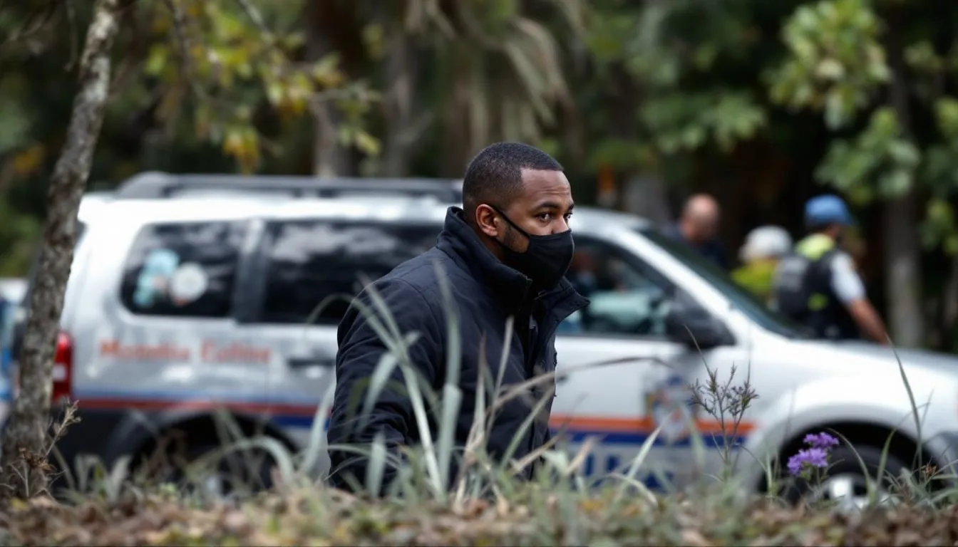 AI-generated illustration for: Michael Malik Harvey charged with murder after stolen van ch