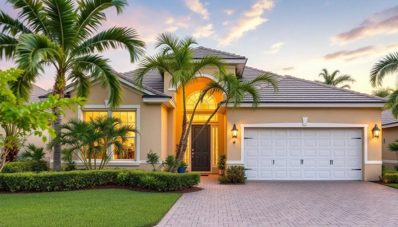 AI-generated illustration for: Southwest Florida home sales rise 2.7% as market shows first