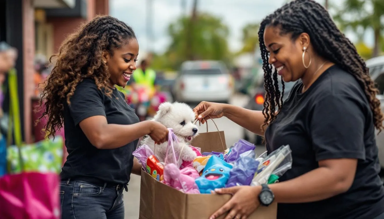 AI-generated illustration for: South Florida Moms Deliver 13,000 Down Syndrome Support Bask