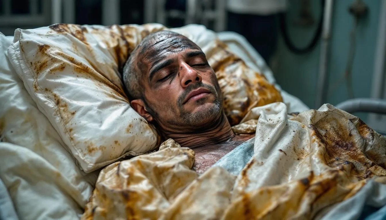 AI-generated illustration for: Miami man critically burned in apartment fire possibly spark