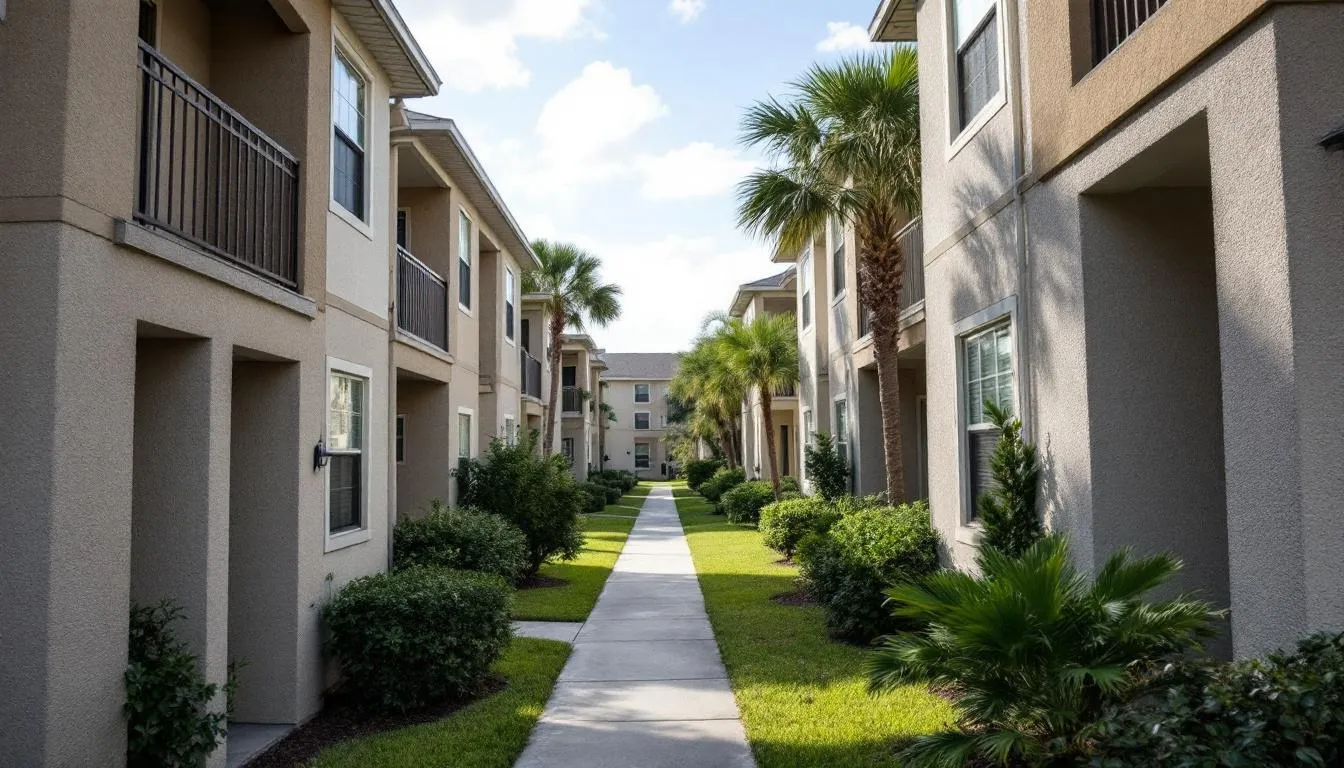 AI-generated illustration for: Rialto Apartments residents face insurance battles after Ora