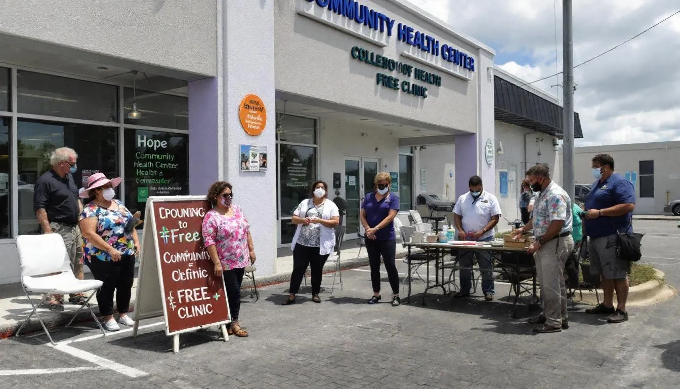AI-generated illustration for: Hope Community Health Center Opens Free Clinic in Daytona Be