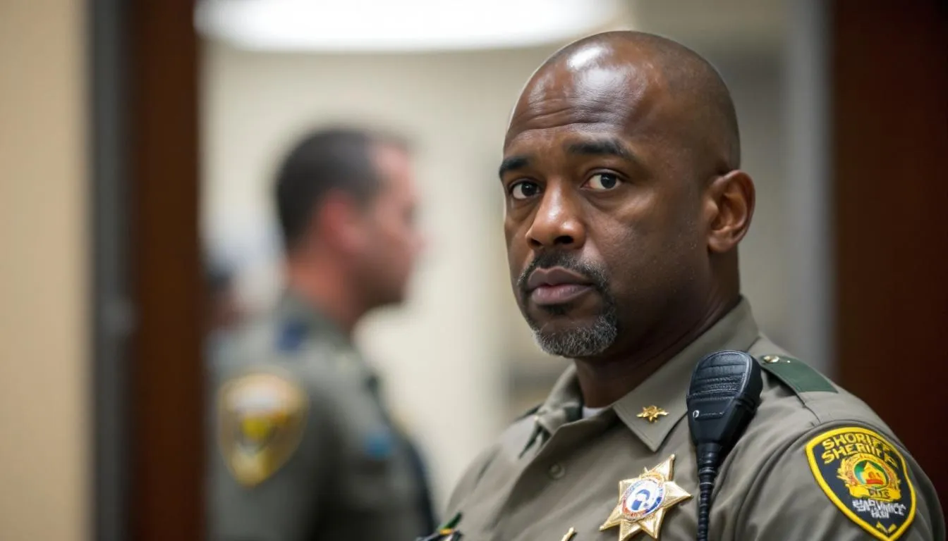 AI-generated illustration for: Broward Sheriff's Deputy Edwin Horace Fired After Sexual Bat