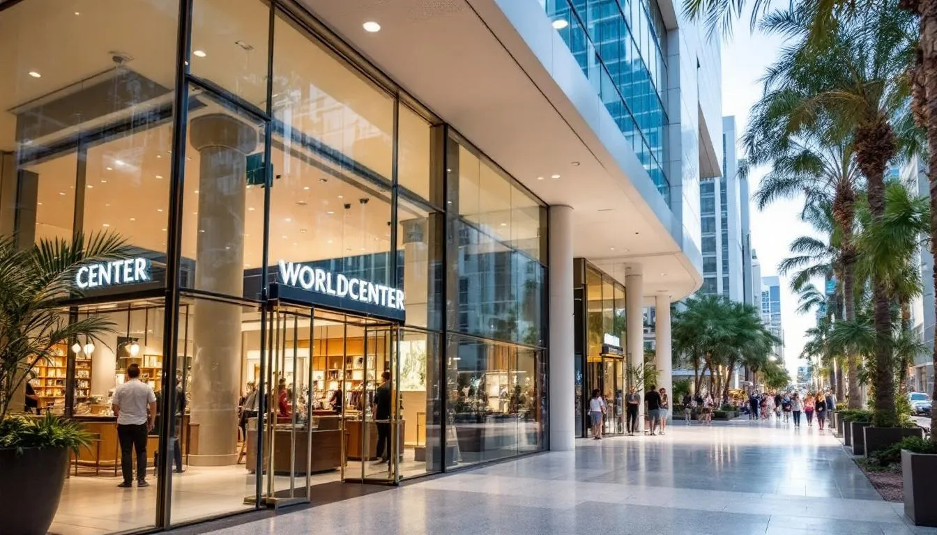 AI-generated illustration for: Miami Worldcenter Retail Component Sells for $210 Million
