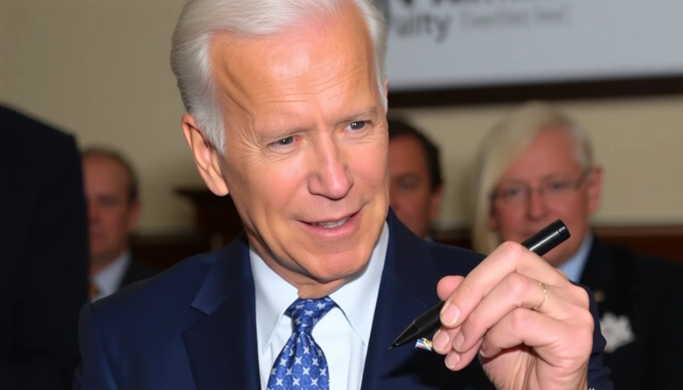 Joe Biden Autopen Signature 