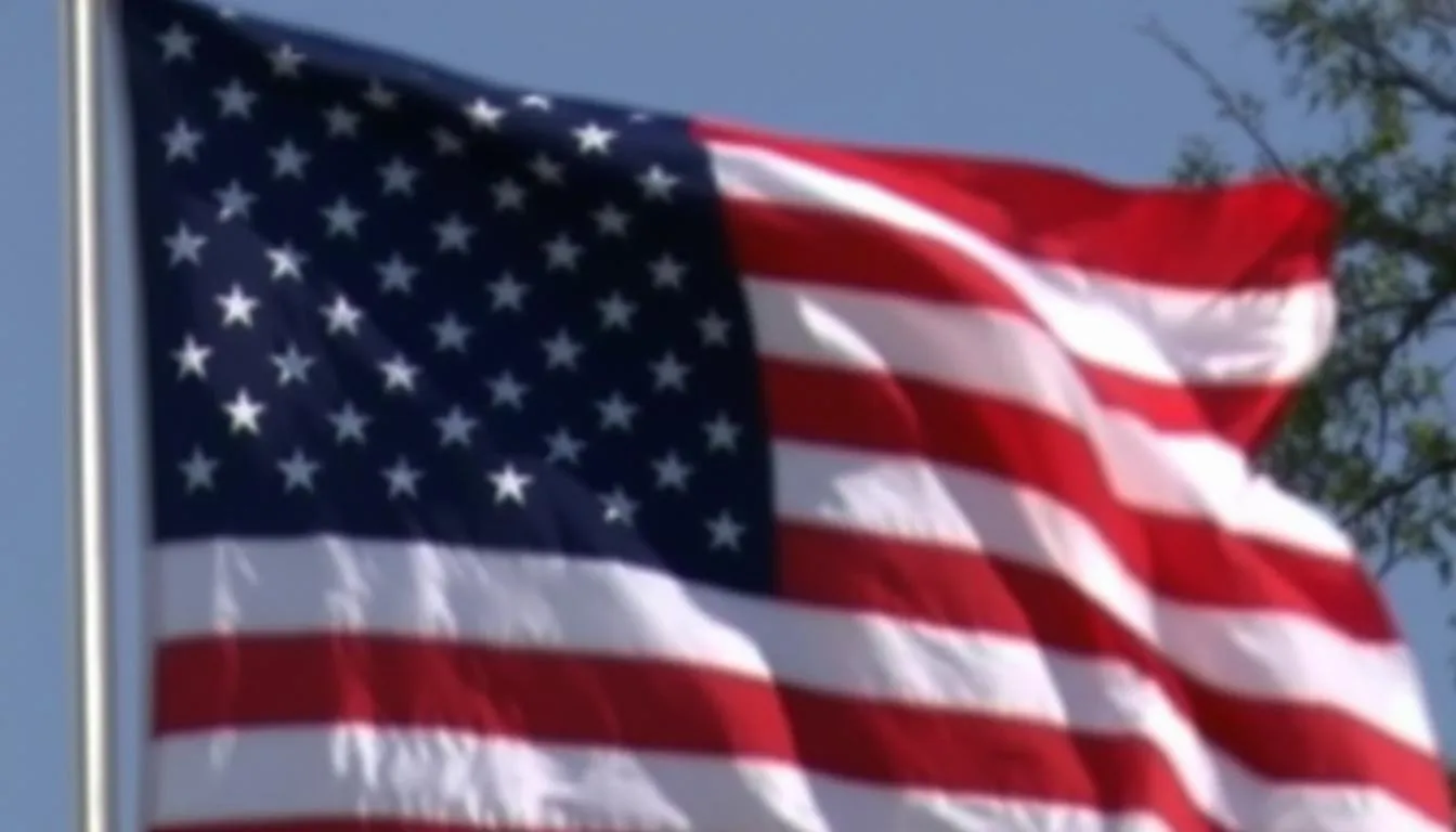 AI-generated illustration for: DeSantis Orders Flags Half-Staff for Winter Haven Soldier Ki