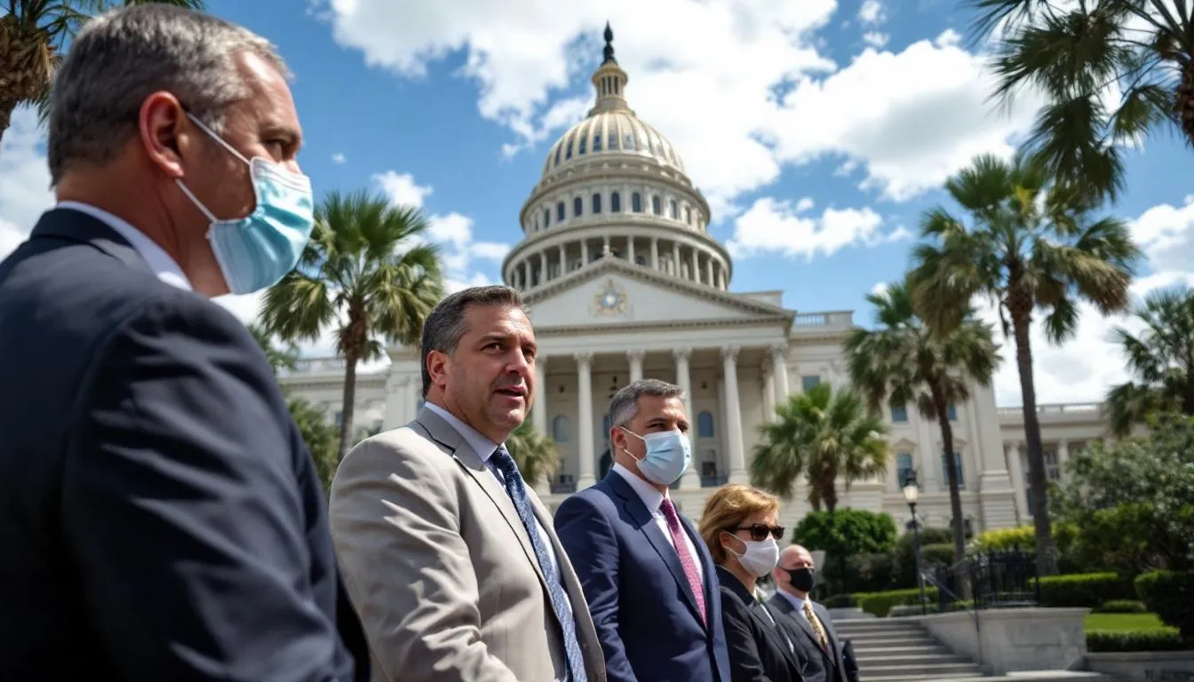 AI-generated illustration for: Florida lawmakers pass unanimous funding to restore HIV-AIDS