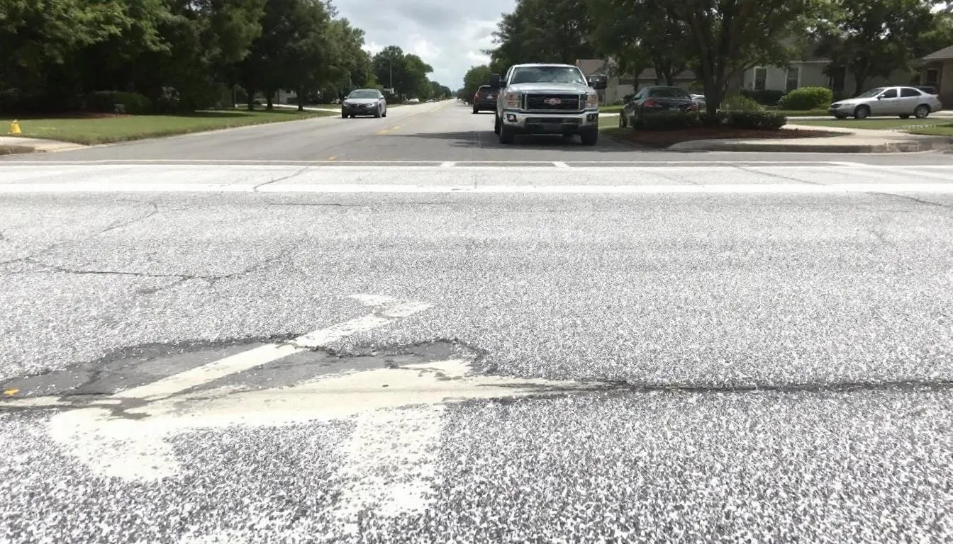 AI-generated illustration for: St. Augustine Shores residents fight median blocking neighbo