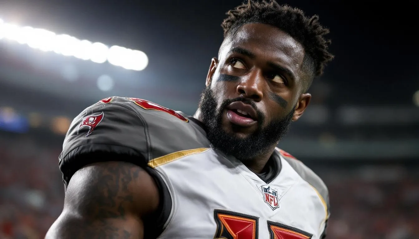 AI-generated illustration for: Lavonte David retires after 14 seasons, all with Tampa Bay B