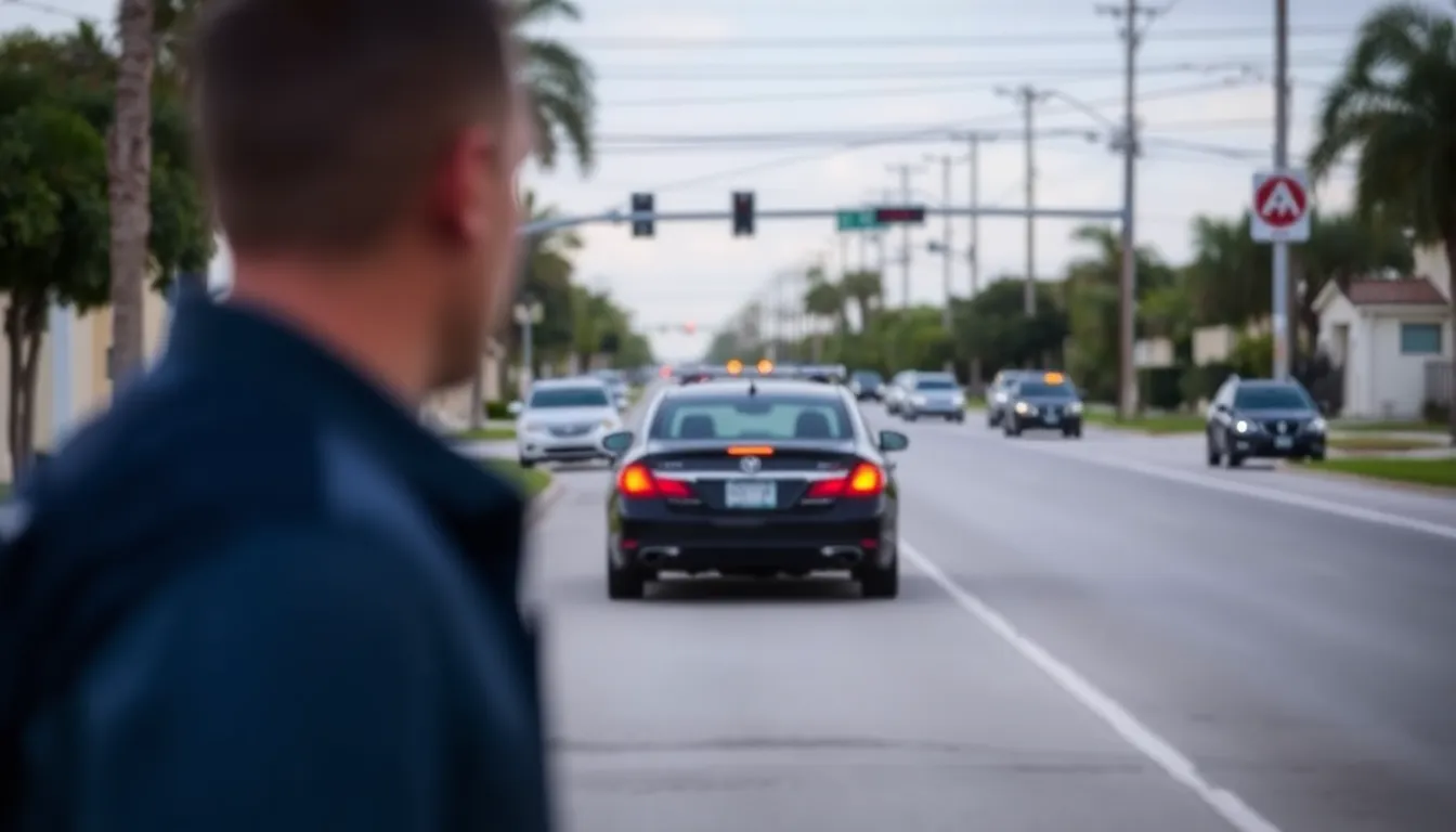 AI-generated illustration for: North Lauderdale hit-and-run suspect arrested within hours u