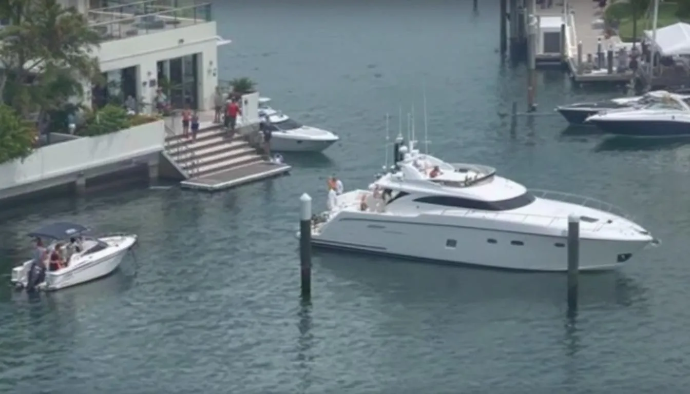 AI-generated illustration for: Coral Gables woman dies in Biscayne Bay boating accident nea