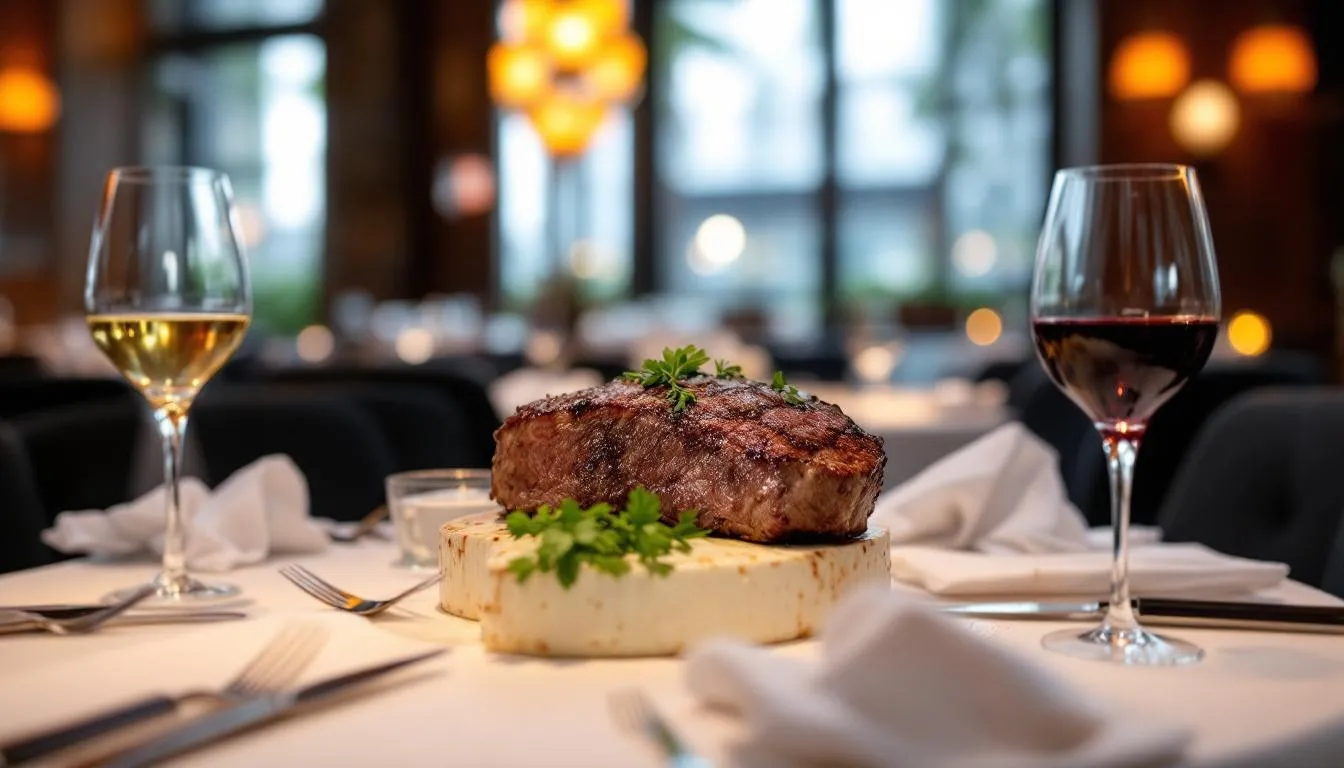 AI-generated illustration for: Daniel's Miami steakhouse ranks 40th best in world nine mont