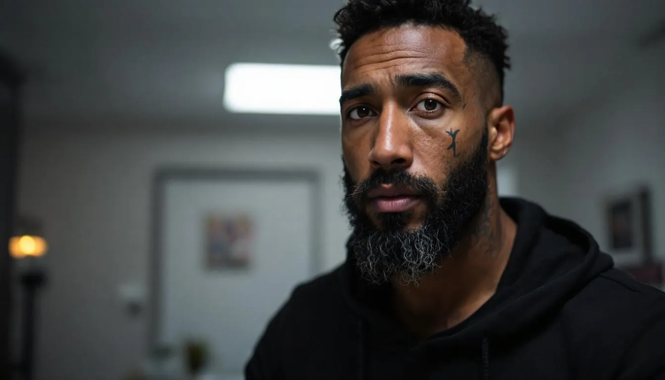 AI-generated illustration for: Fitness influencer Wes Watson arrested on domestic violence