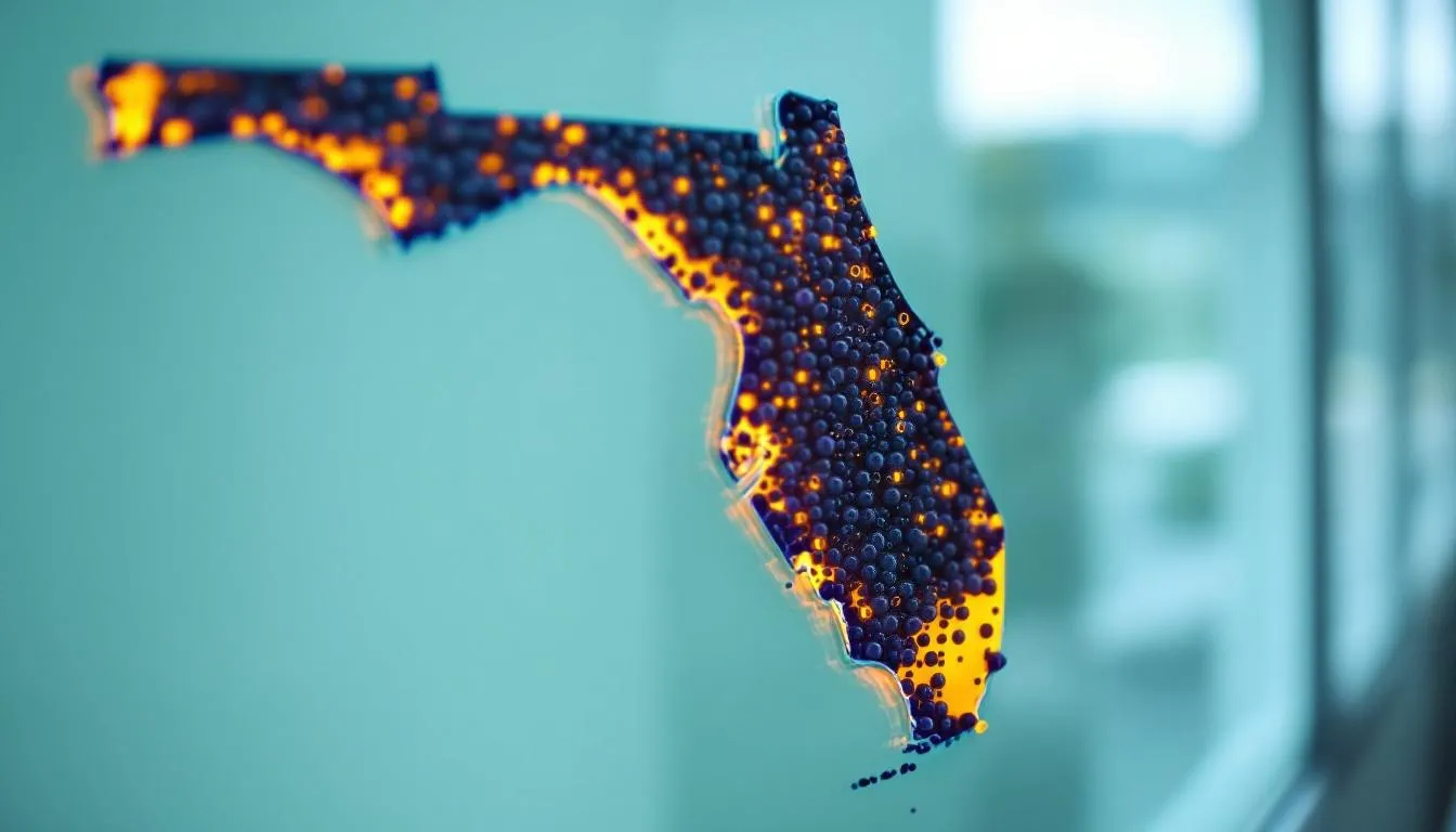 AI-generated illustration for: Florida reports 122 measles cases, ranks fourth nationally i