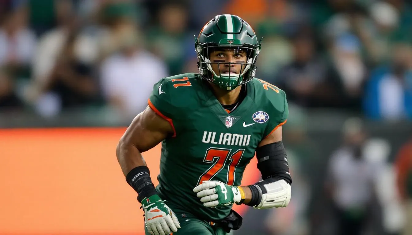 AI-generated illustration for: Miami Hurricanes Defeat FGCU 12-4, Stay Perfect 8-0 in Midwe