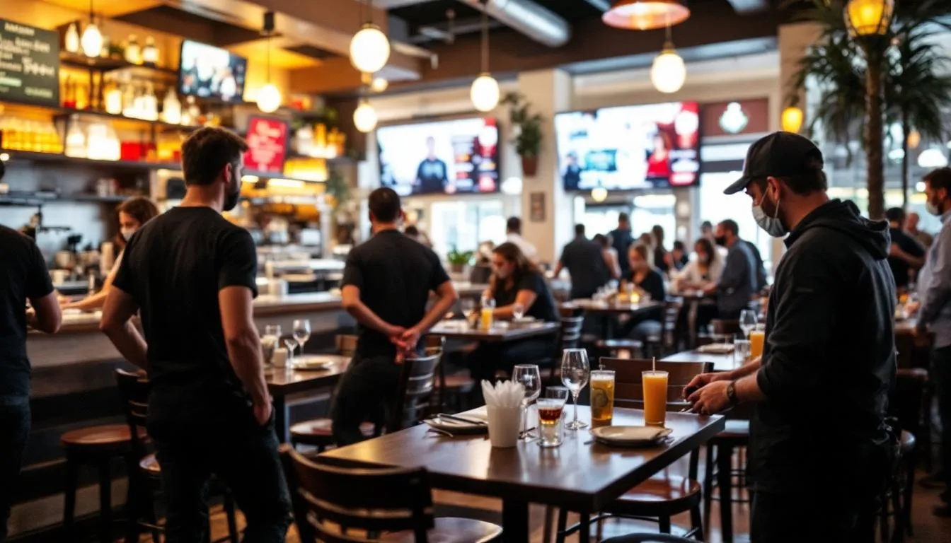 AI-generated illustration for: Eight Central Florida restaurants forced to close by health 