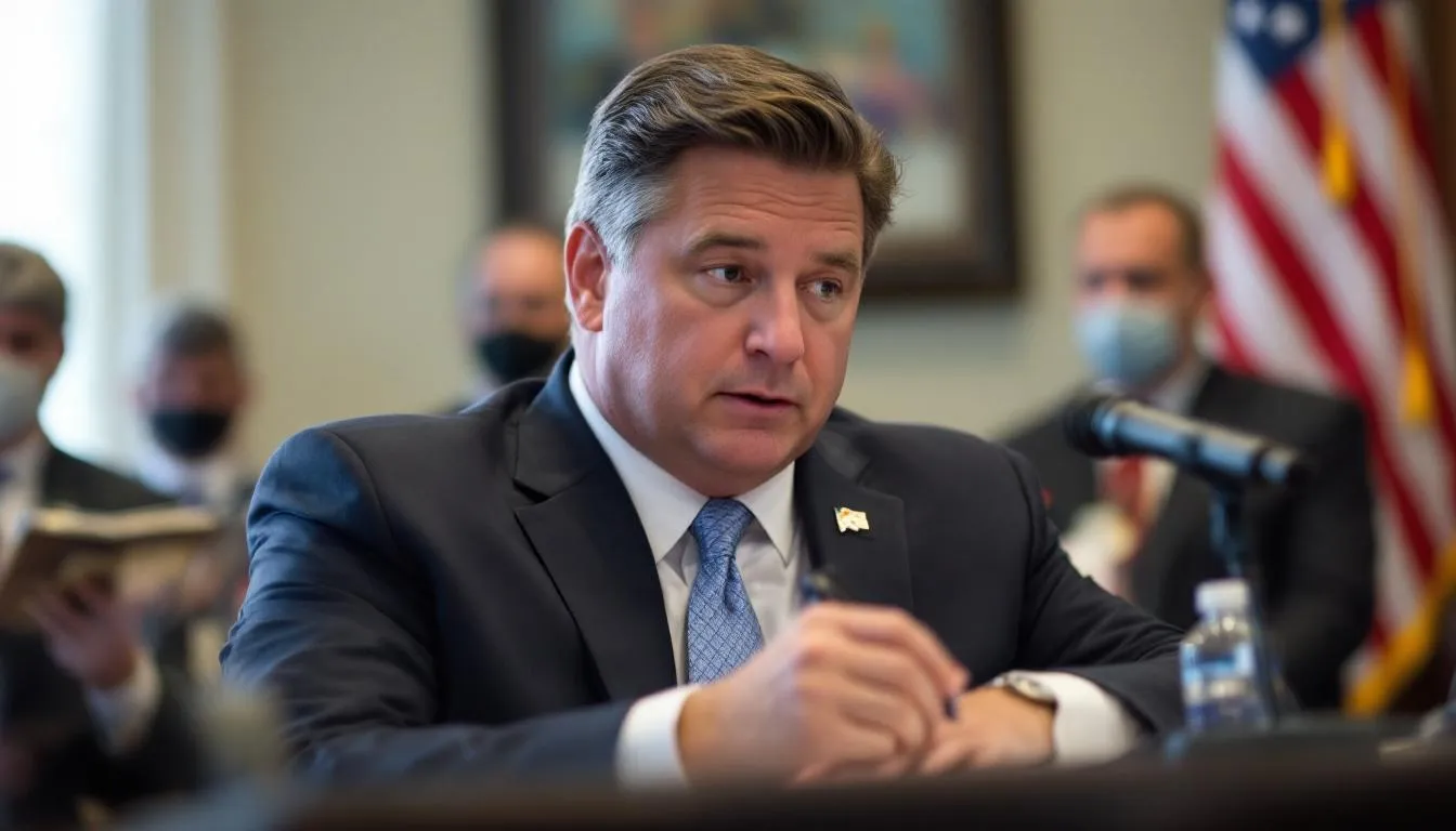 AI-generated illustration for: DeSantis signs law allowing Florida to designate domestic te