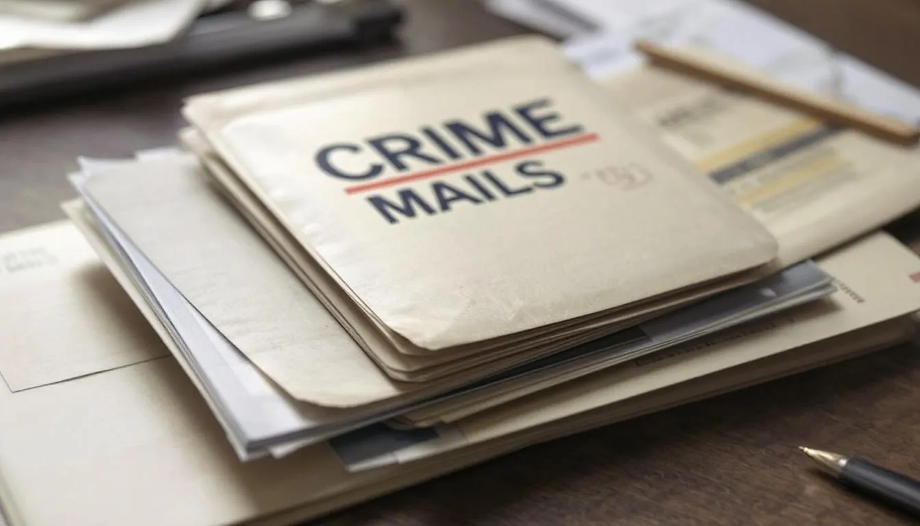 AI-generated illustration for: Holly Hill woman charged with stealing mail from 63 addresse