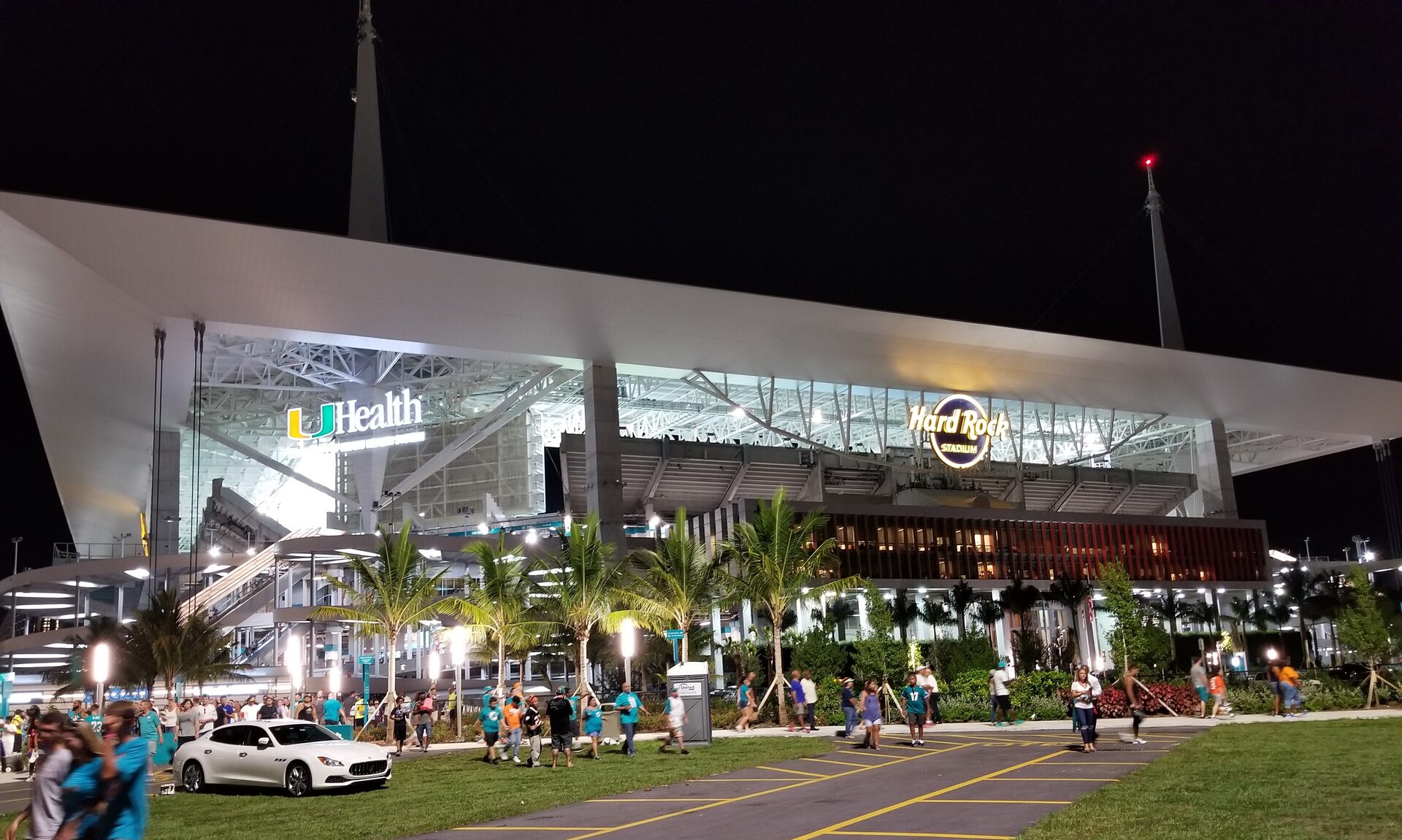 Hard Rock Stadium in Miami Gardens, host venue of seven 2026 FIFA World Cup matches